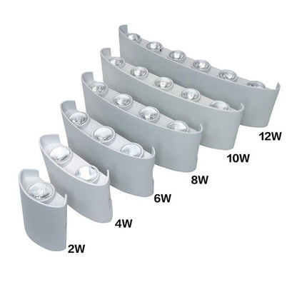LED Wandleuchte Wasserdicht Modern Für Innen und Außen