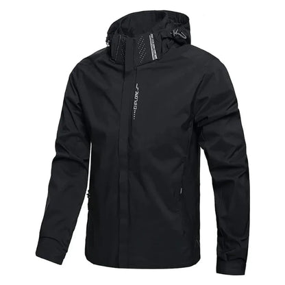 Wasserdichte Herren Regenjacke Atmungsaktiv Outdoor - BerlinGlamour