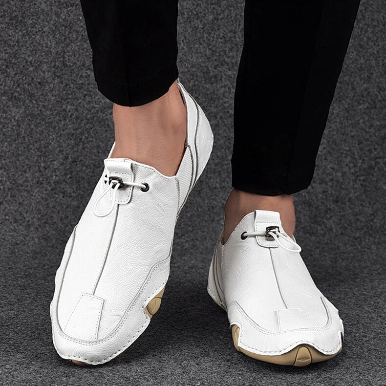 Männer Halbschuhe Orthopädisch Bequem Schnürsenkel
