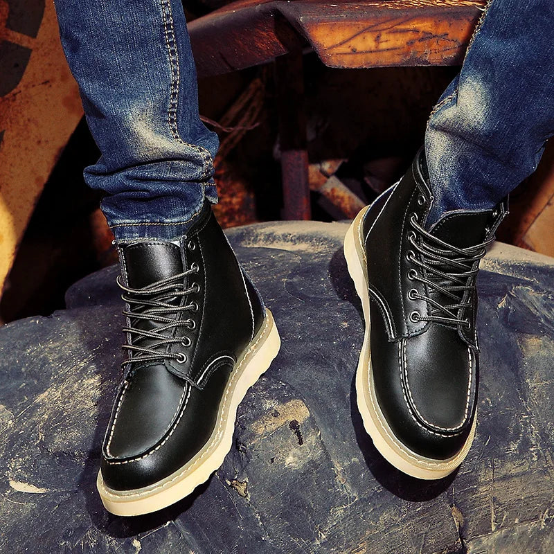 Herren Winterstiefel Warm Isoliert Robust - BerlinGlamour