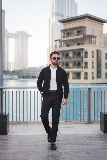 Herren Strickjacke Kaschmir Weich Elegant