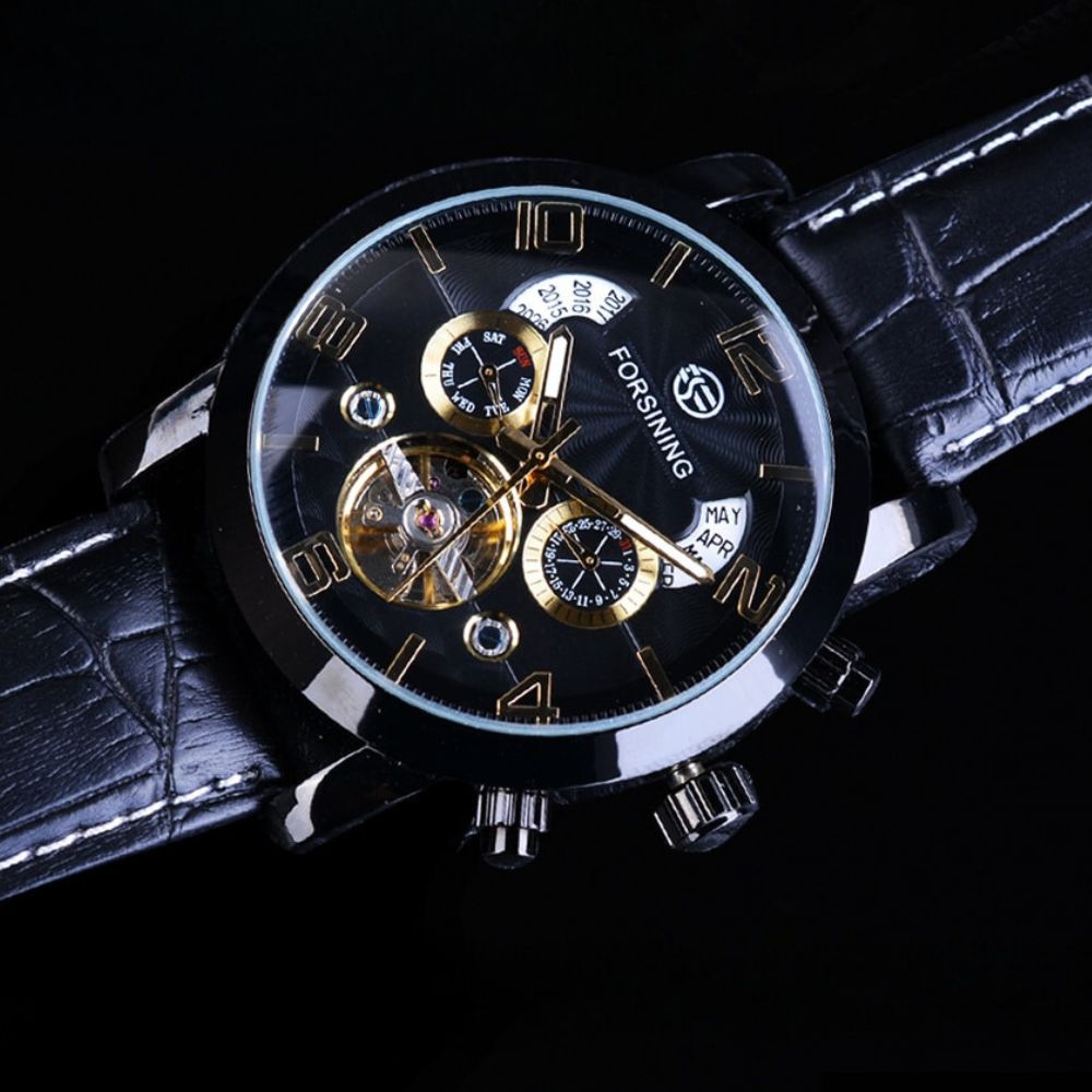 Herrenuhr Mechanisch Automatik Edelstahl Luxus