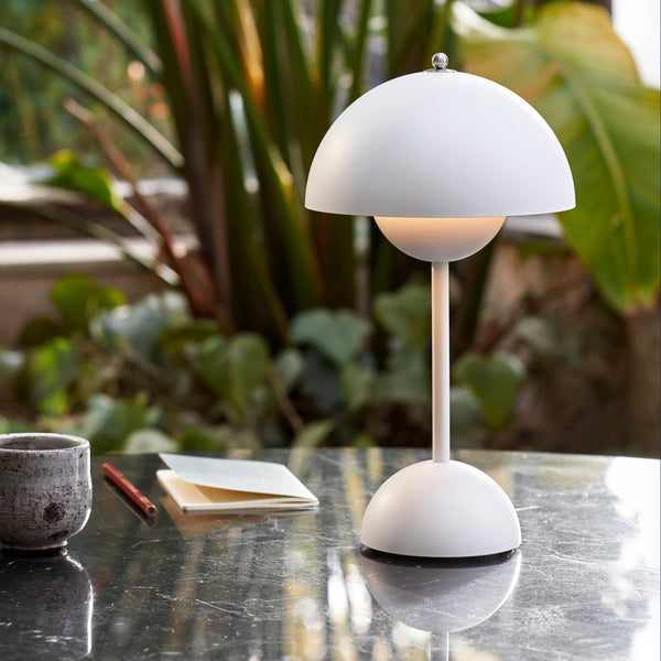 Italienische Tischlampe LED Verstellbar Wiederaufladbar