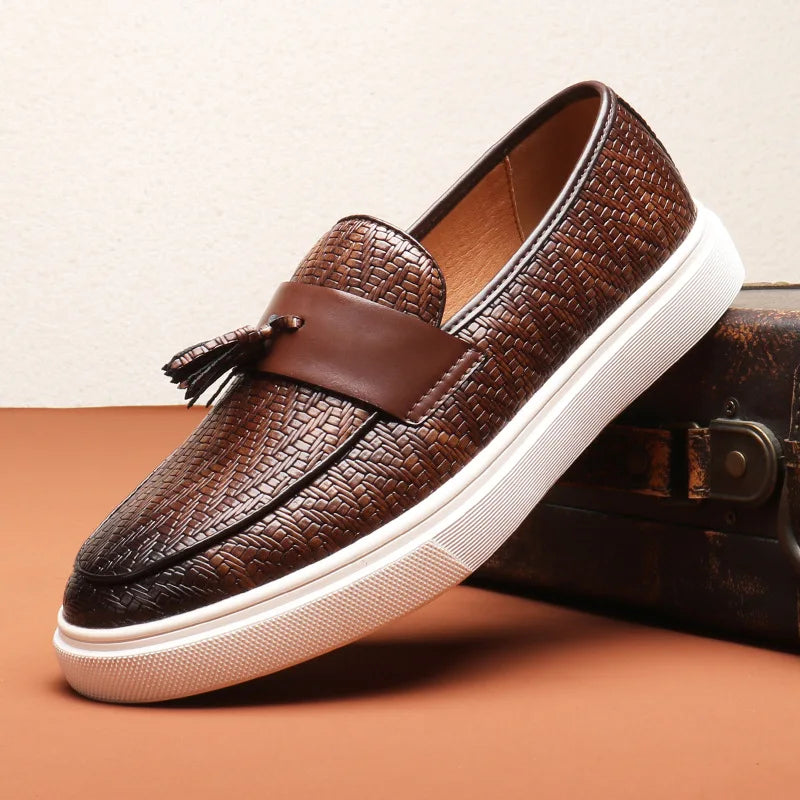 Leder Loafer Herren Schuhe Elegante Slipper - BerlinGlamour