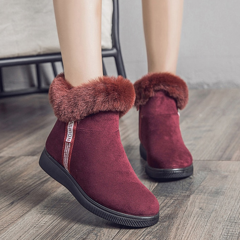 Damen Schuhe Warm Weich Innenfutter