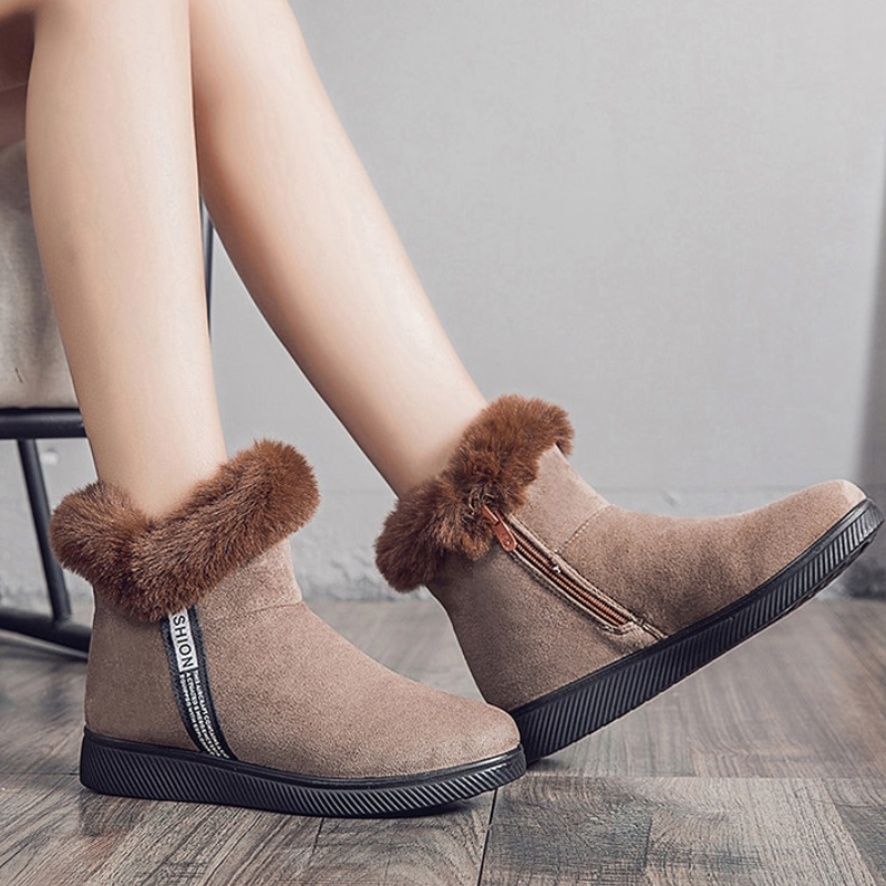 Damen Schuhe Warm Weich Innenfutter