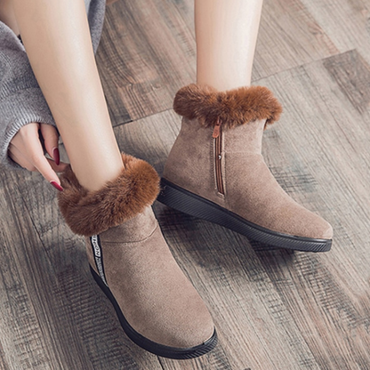 Damen Schuhe Warm Weich Innenfutter