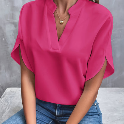 Elegante Damenbluse Leicht Modern