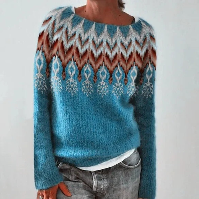 Elegantes Damen-Winterpullover für stilvolle Tage