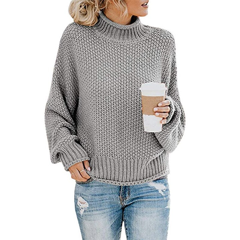 Stilvoller Rollkragenpullover für kalte Tage (Jule)