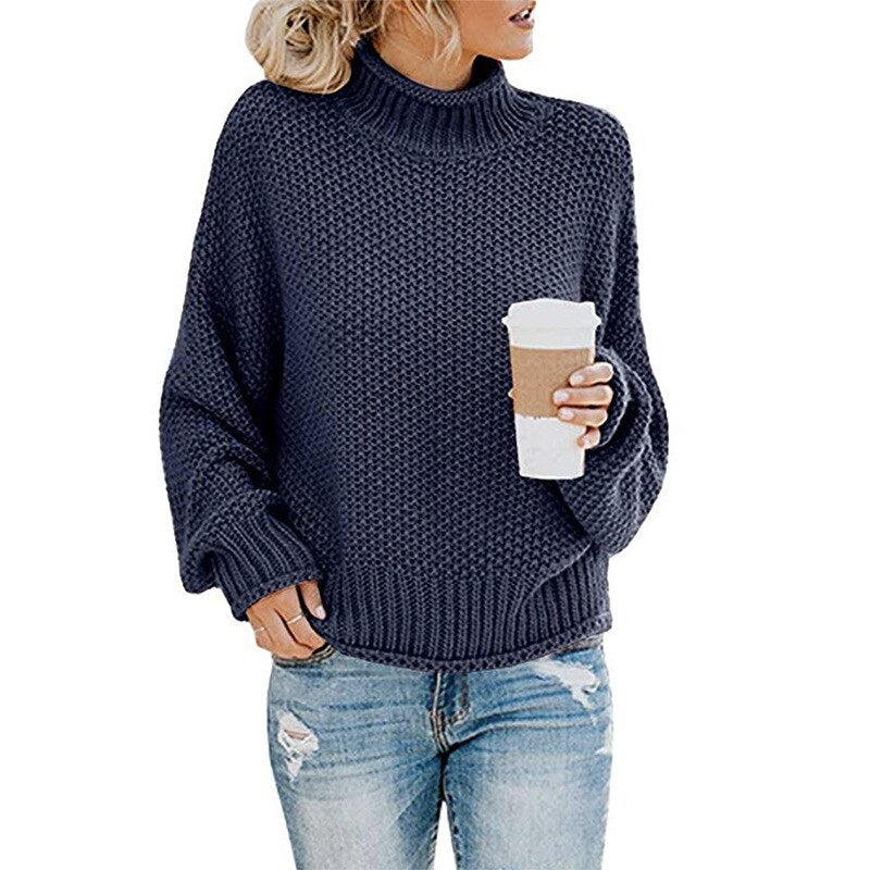 Stilvoller Rollkragenpullover für kalte Tage (Jule)