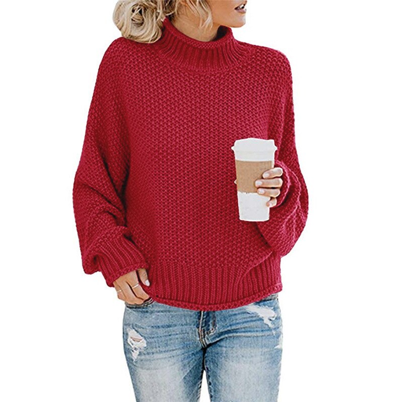 Stilvoller Rollkragenpullover für kalte Tage (Jule)