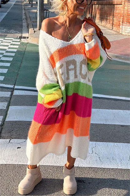 Marta Pullover: Bunt, friedlich, fröhlich