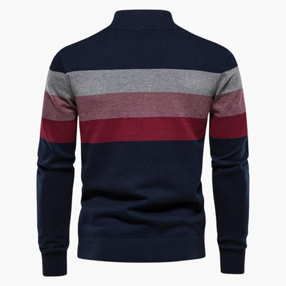 Viertelreißverschluss Pullover für Herren 1