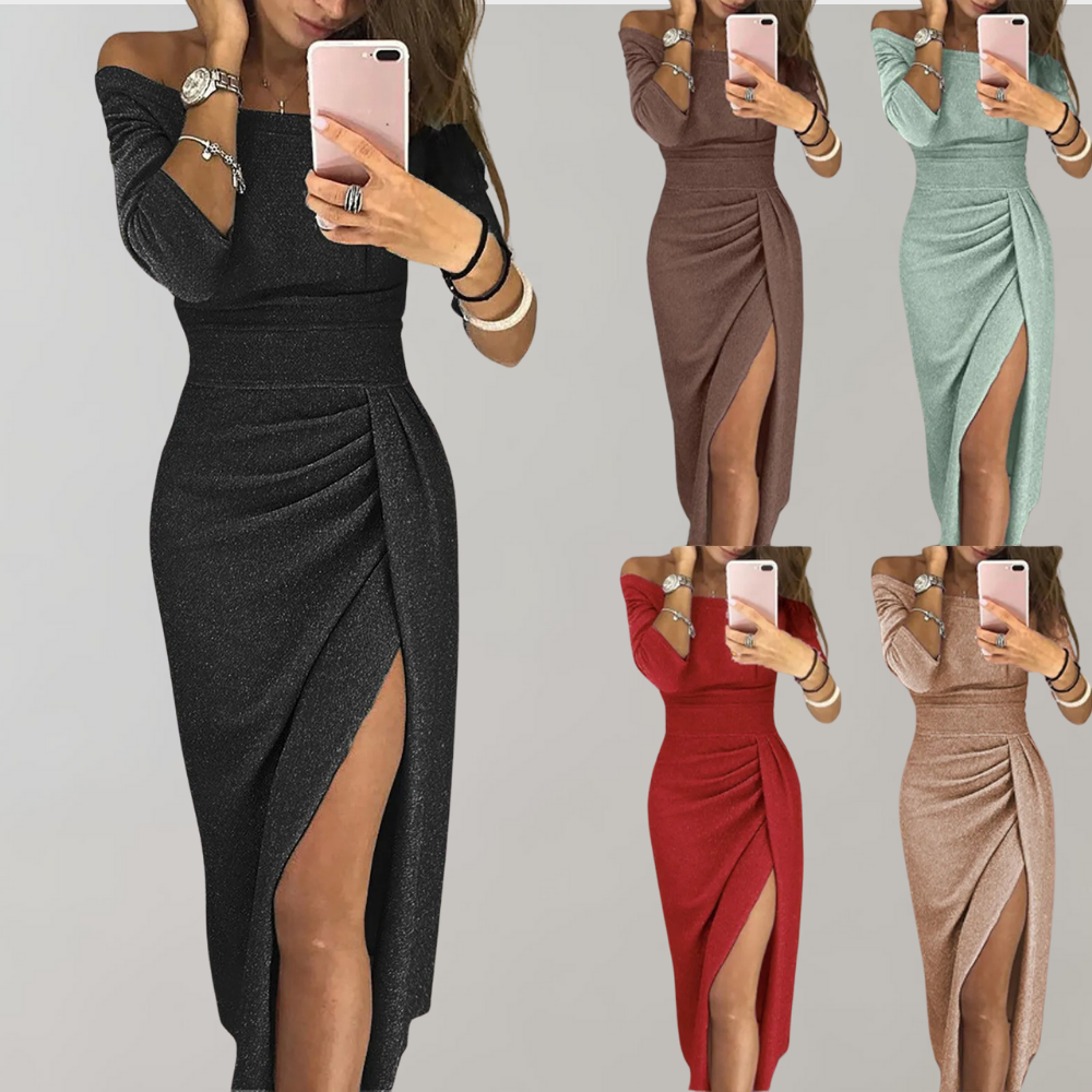 Glitzerkleid Berlin Chic Abendkleid