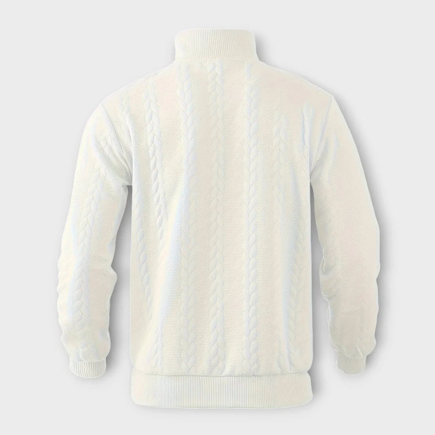 Vintage Halb-Zip Pullover für Herren 1