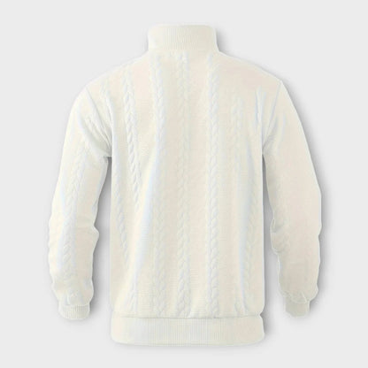 Vintage Halb-Zip Pullover für Herren 1