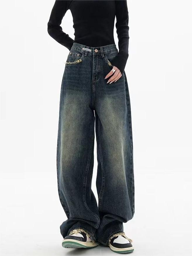 Relaxed Fit Jeans 90er Style Used Look