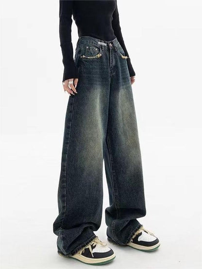 Relaxed Fit Jeans 90er Style Used Look