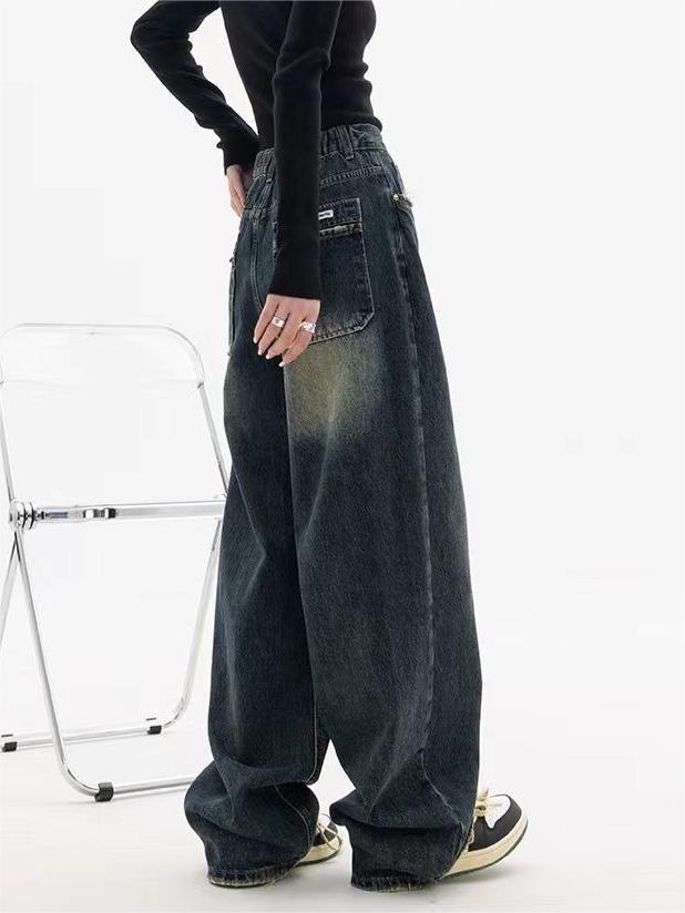 Relaxed Fit Jeans 90er Style Used Look