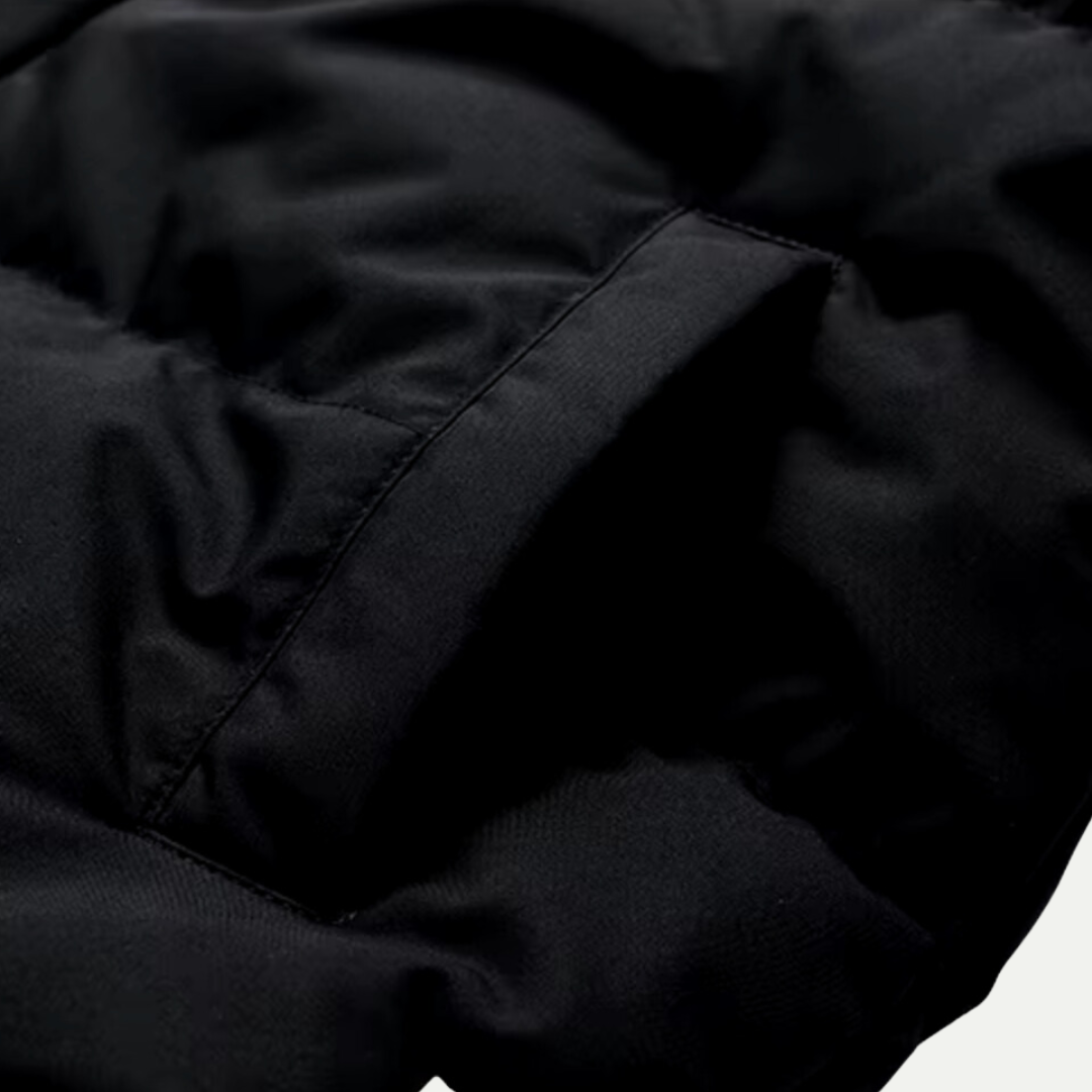 VogeLuxe | Damen-Steppjacke mit Kapuze und Kontrastfutter 6