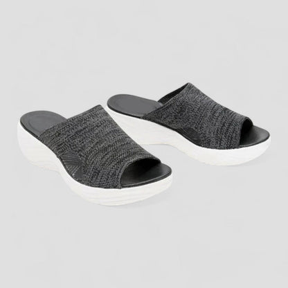 VogeLuxe | Damen-Strandsandalen mit Keilabsatz 0