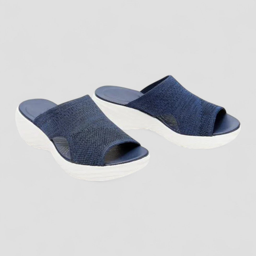 VogeLuxe | Damen-Strandsandalen mit Keilabsatz 4