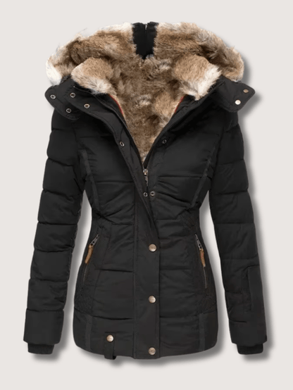 VogeLuxe | Damen-Winterparka mit Taillengürtel 1