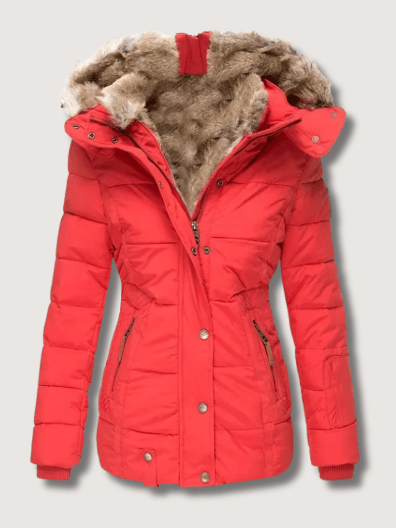 VogeLuxe | Damen-Winterparka mit Taillengürtel 3