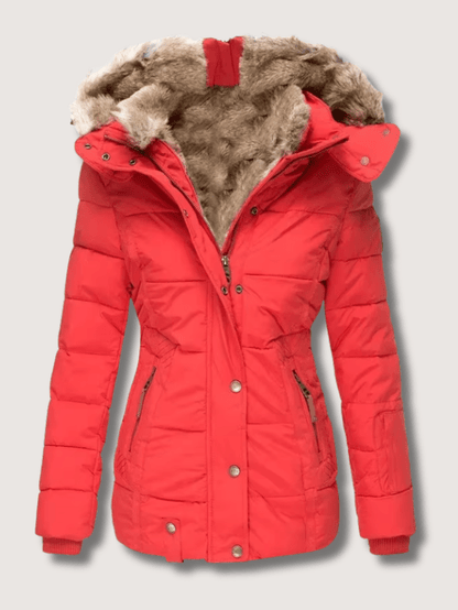 VogeLuxe | Damen-Winterparka mit Taillengürtel 3