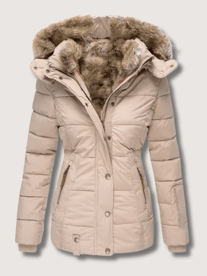 VogeLuxe | Damen-Winterparka mit Taillengürtel 5