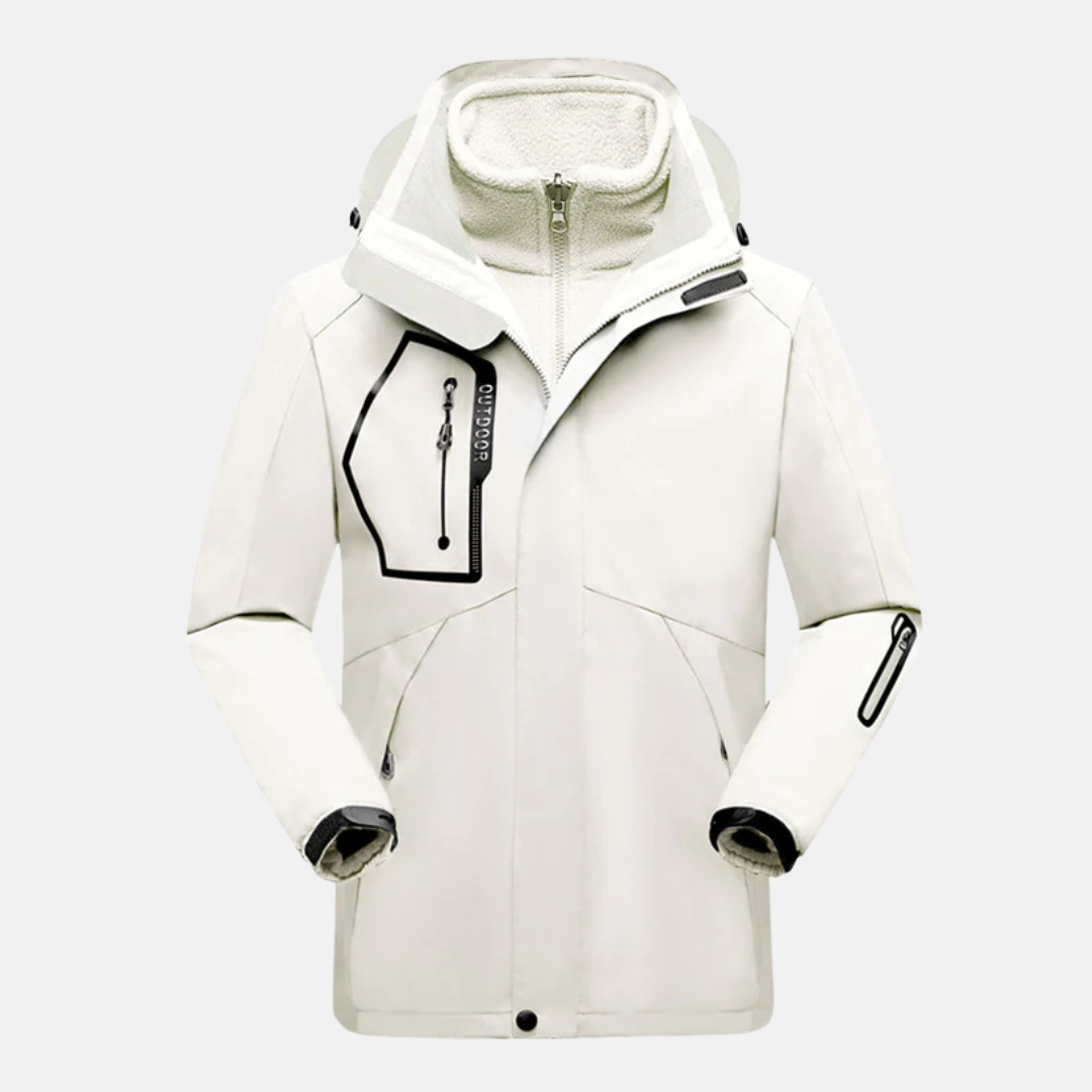VogeLuxe | Damen-Winterparka mit mehreren Lagen 0