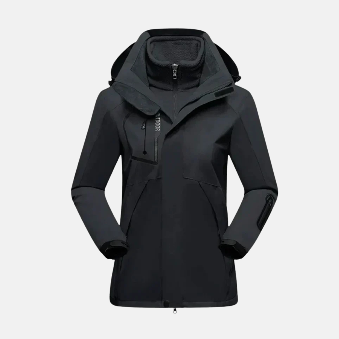 VogeLuxe | Damen-Winterparka mit mehreren Lagen 1