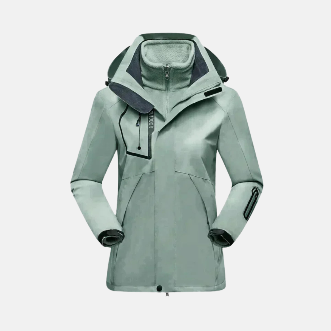 VogeLuxe | Damen-Winterparka mit mehreren Lagen 2
