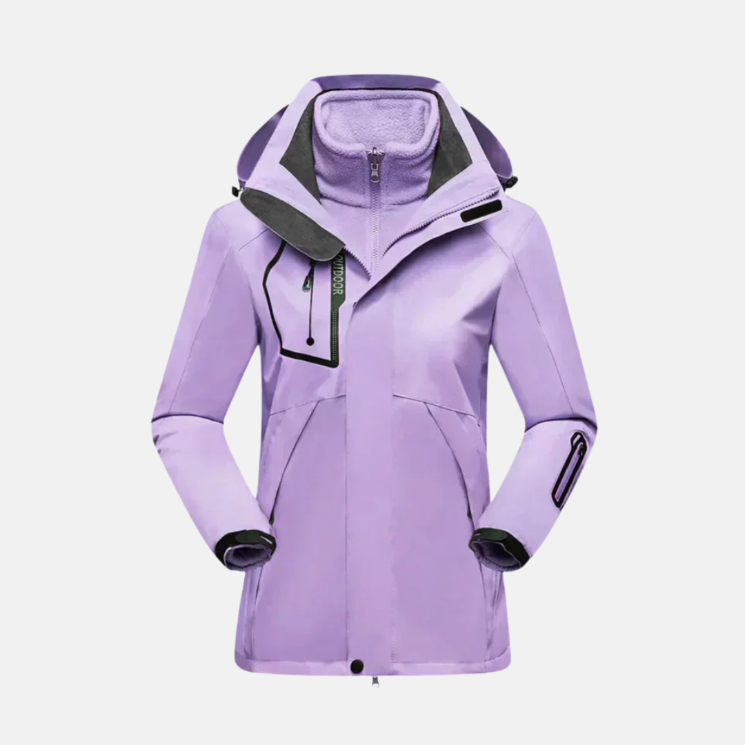 VogeLuxe | Damen-Winterparka mit mehreren Lagen 3