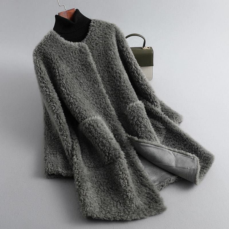 VogeLuxe | Damen Lammfelljacke 0