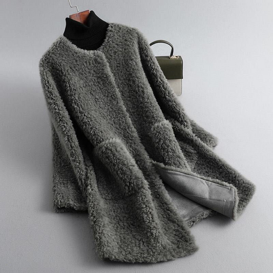 VogeLuxe | Damen Lammfelljacke 0