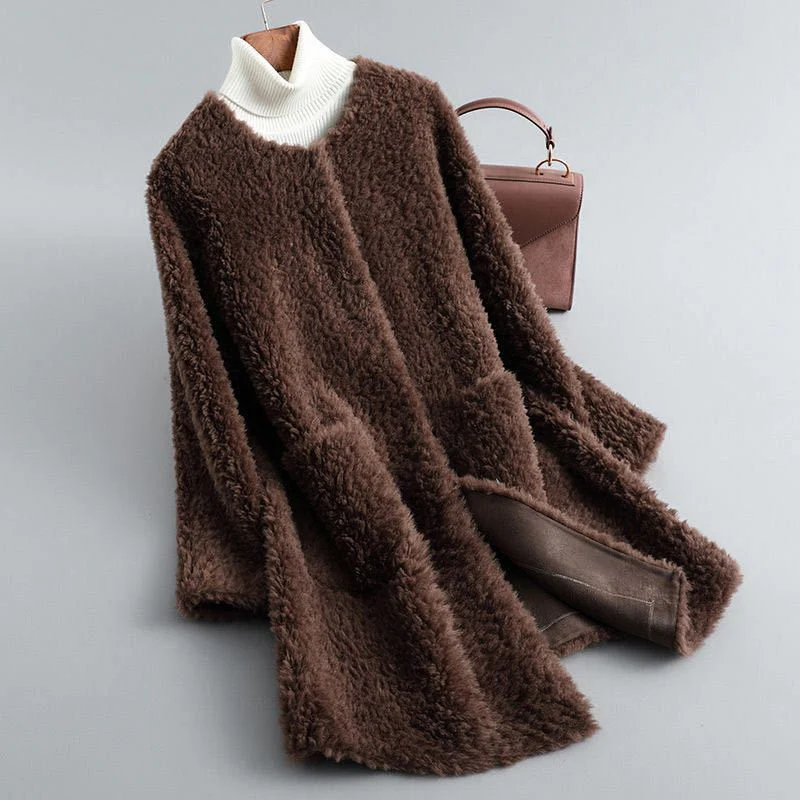 VogeLuxe | Damen Lammfelljacke 1