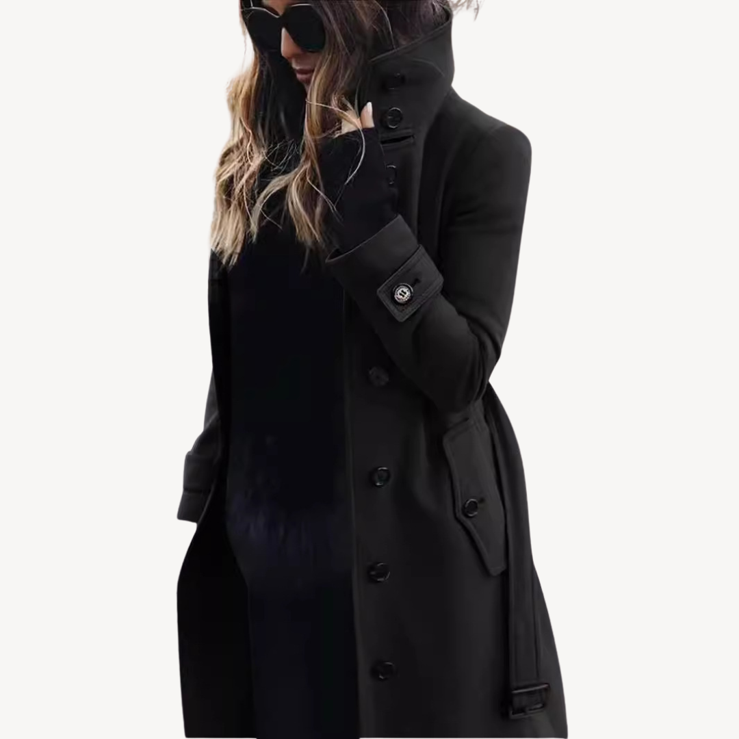 VogeLuxe | Damen Slim Fit Wollmantel 2