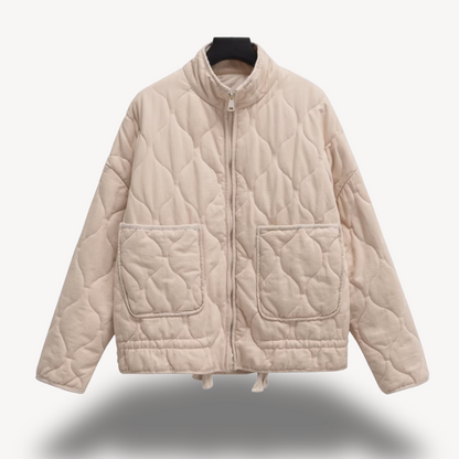 VogeLuxe | Damen Winterjacke mit Rautenmuster 10