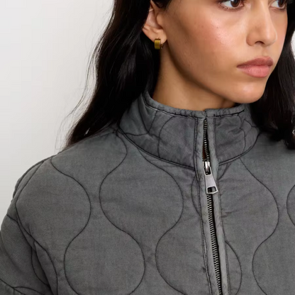 VogeLuxe | Damen Winterjacke mit Rautenmuster 2