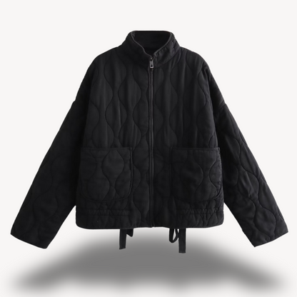 VogeLuxe | Damen Winterjacke mit Rautenmuster 7