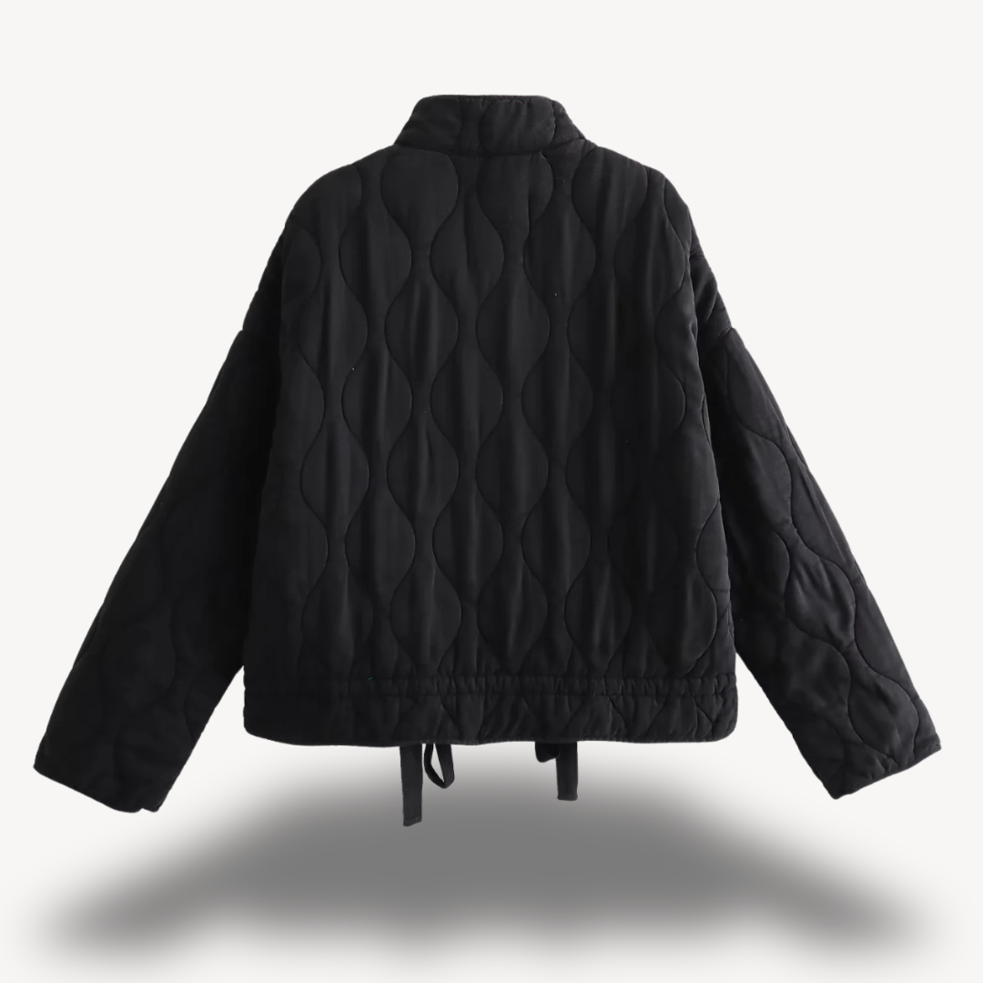 VogeLuxe | Damen Winterjacke mit Rautenmuster 8