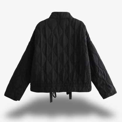 VogeLuxe | Damen Winterjacke mit Rautenmuster 8