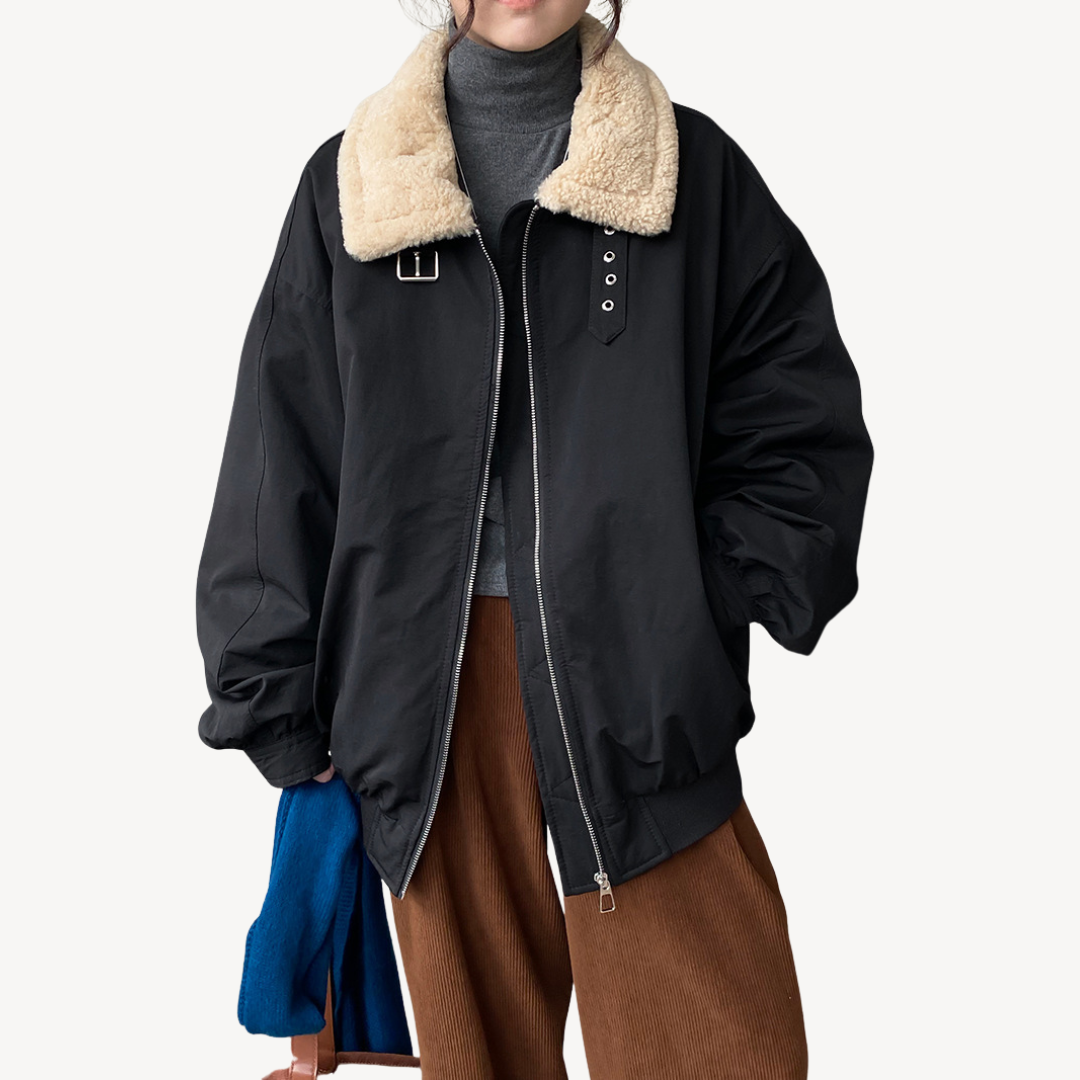 VogeLuxe | Dicker Fleece-Winterparka für Damen 0