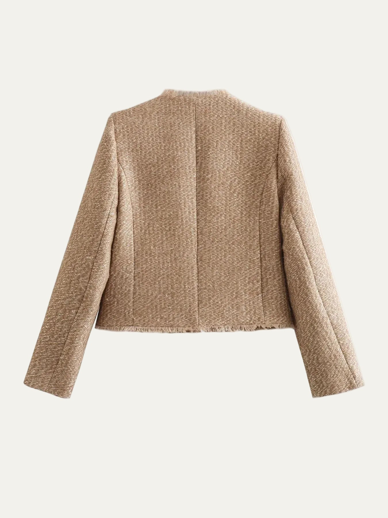 VogeLuxe | Elegante, kurze Tweedjacke für Damen 2
