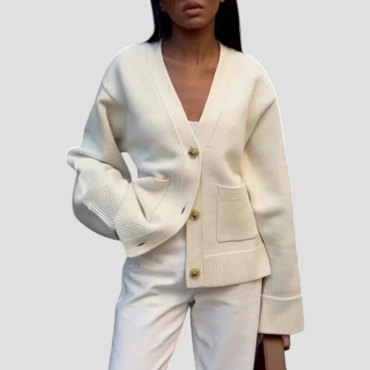 VogeLuxe | Elegante kurze Strickjacke für Damen 0