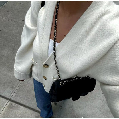 VogeLuxe | Elegante kurze Strickjacke für Damen 3