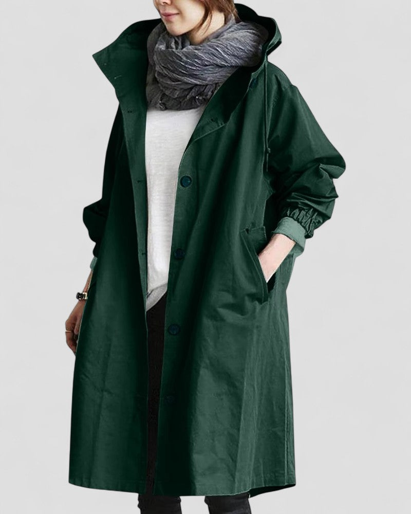 VogeLuxe | Eleganter zweireihiger Trenchcoat für Damen 2