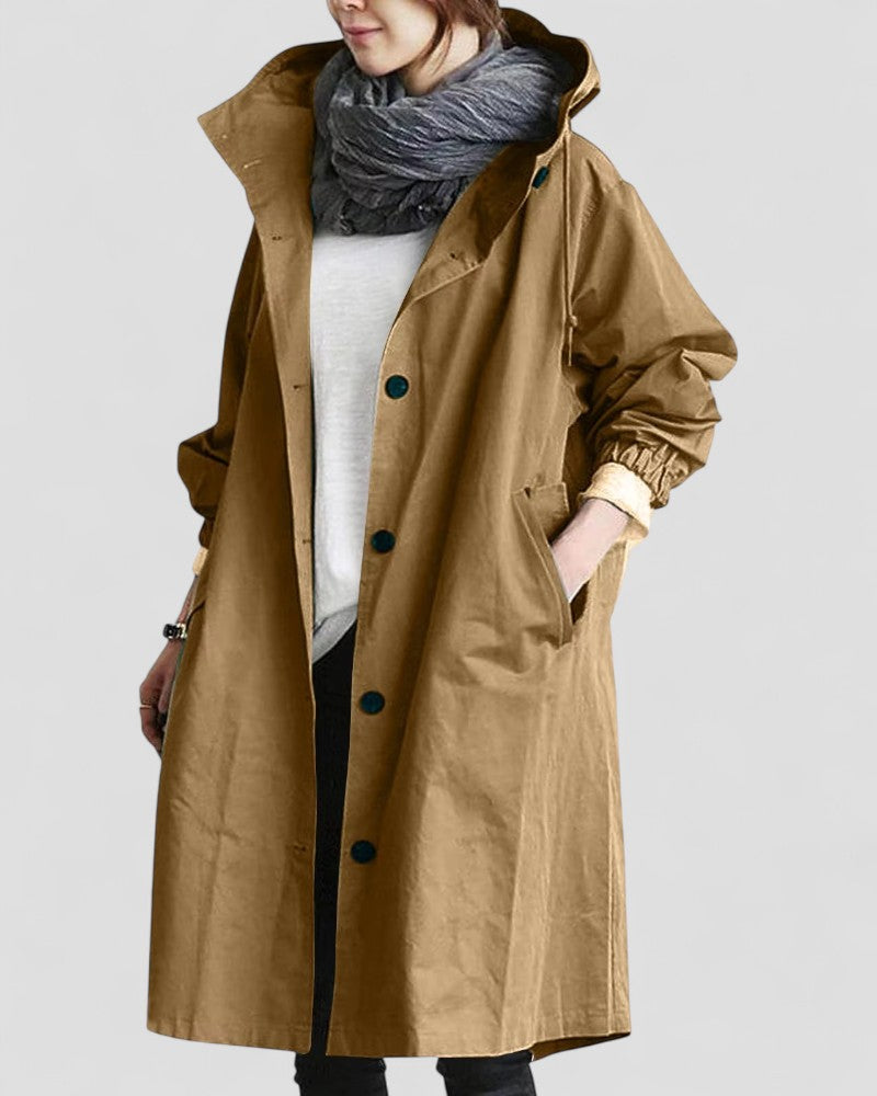 VogeLuxe | Eleganter zweireihiger Trenchcoat für Damen 3
